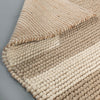 Beige & Ivory Abstract Geometric Rug – Modern Textured Area Rug