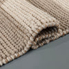Beige & Ivory Abstract Geometric Rug – Modern Textured Area Rug