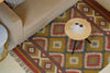 Rust & Mustard Tribal Diamond Kilim Rug