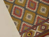 Rust & Mustard Tribal Diamond Kilim Rug