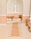 Natural Jute Stripe Runner Rug