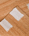 Natural Jute Stripe Runner Rug