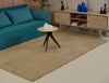 Natural Jute Patchwork Braided Rug